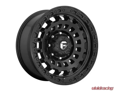 FUEL D633 Zephyr Wheel 17x9 8X6.5 1mm Matte Black - D63317908250