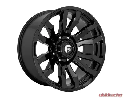 FUEL D675 Blitz Wheel 20x9 8X6.5 1mm Gloss Black - D67520908250
