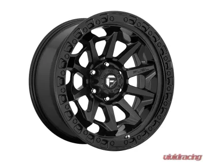 FUEL D694 Covert Wheel 17x9 8X180 1mm Matte Black - D69417901850