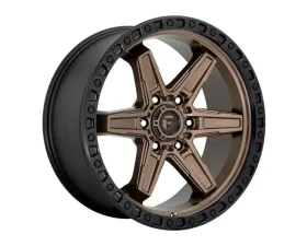 FUEL D699 Kicker Wheel 17x9 5x127 | 5x5 1mm Matte Bronze Black Bead Ring