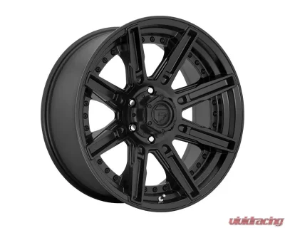 FUEL D709 Rogue Wheel 20x9 5x127 | 5x5 1mm Matte Black - D70920907550