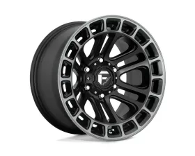 FUEL D720 Heater Wheel 20x9 6x135 1 Matte Black Double Dark Tint Machined