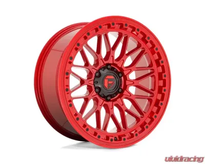 FUEL D758 Trigger Wheel 20x9 5X127 1mm Candy Red - D75820907550