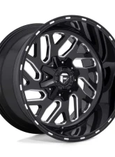 FUEL D581 Triton Black & Milled 1-Piece Cast Wheel 17x9 5x114.3 | 5x127 -12mm                                     - D58117902645 - Image 3