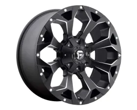 FUEL D546 Assault Wheel 17x8.5 5X108/5X127 25mm Matte Black Milled