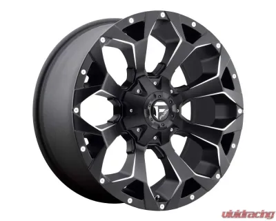 FUEL D546 Assault Wheel 20x9 5X108/5X127 30mm Matte Black Milled - D5462090G162