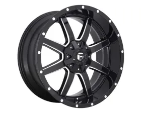 FUEL D610 Maverick Wheel 17x8.5 5X108/5X127 25mm Gloss Black Milled