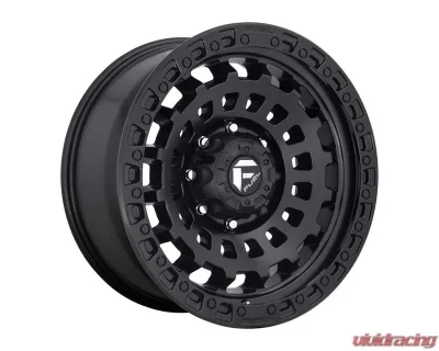 FUEL D633 Zephyr Wheel 17x8.5 5X108 25mm Matte Black - D63317853357