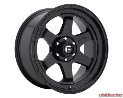 FUEL D664 Shok Wheel 16x7 5X160 42mm Matte Black - D6641670A157