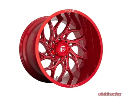 FUEL D742 Runner Wheel 22x12 6x135 -44 Candy Red Milled - D74222208947
