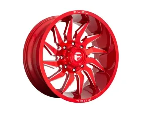Fuel D745 Saber Wheel 22x10 5x5.0 -18 Candy Red Milled