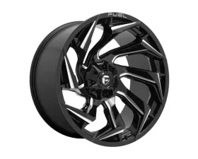 FUEL D753 Reaction Wheel 20x9 5x114.30/5x127 1mm Gloss Black Milled