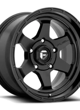 FUEL 1 Piece D664 Shok Wheel 17x10 6x5.5 -18mm Matte Black                                     - D66417008447E - Image 3