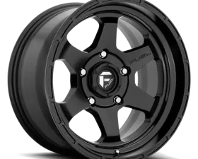 FUEL 1 Piece D664 Shok Wheel 17x9 6x5.5 -12mm Matte Black