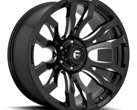 Fuel 1 Piece D673 Blitz Wheel 20x10 5x5.5 -18mm Gloss Black Milled