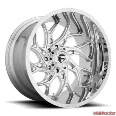 FUEL 1 Piece D740 Runner Wheel 22x8.25 8x210 +105mm Chrome - D740228293