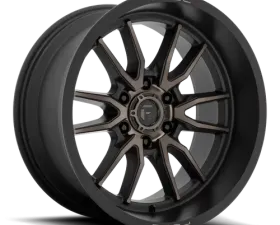 FUEL 1 Piece D762 Clash Wheel 20x9 6x135 +1mm Matte Black Double Dark Tint