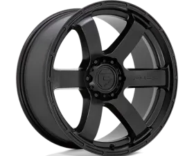FUEL 1 Piece D766 Rush Wheel 20x9 6x5.5 +1mm Satin Black