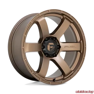 FUEL 1 Piece D768 Rush Wheel 20x9 5x5.0 +1mm Matte Bronze - D76820907550