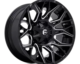 FUEL 1 Piece D769 Twitch Wheel 20x10 6x135/5.5 -18mm Glossy Black Milled
