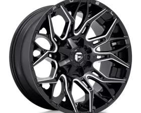 FUEL 1 Piece D769 Twitch Wheel 22x10 8x170 -18mm Glossy Black Milled