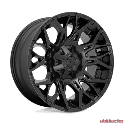 FUEL 1 Piece D772 Twitch Wheel 20x10 5x150 | 5x139.7 | 5x5.5 -18mm Blackout - D77220007047