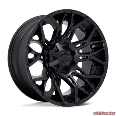 FUEL 1 Piece D772 Twitch Wheel 22x10 8x6.5 -18mm Blackout - D77222008247