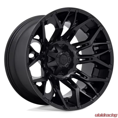 FUEL 1 Piece D772 Twitch Wheel 22x12 5x4.5/5.0 -44mm Blackout - D77222202647
