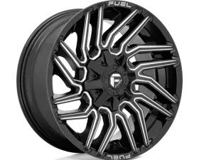 FUEL 1 Piece D773 Typhoon Wheel 20x9 8x180 +1mm Gloss Black Milled