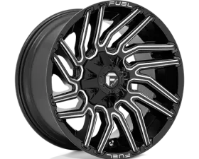 FUEL 1 Piece D773 Typhoon Wheel 22x10 6x135/5.5 -18mm Gloss Black Milled