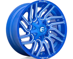 Fuel 1 Piece D774 Typhoon Wheel 20x9 8x180 +1mm Anodized Blue Milled