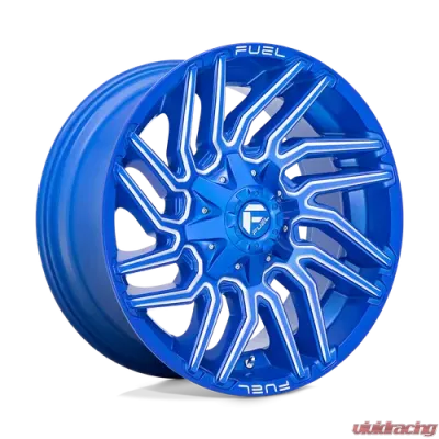 FUEL 1 Piece D774 Typhoon Wheel 20x9 6x135/5.5 +1mm Anodized Blue Milled - D77420909850