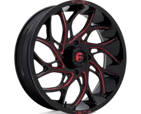FUEL UTV D779 Runner UTV Wheel 22x7 4x137 +0mm Gloss Black Milled Candy Red