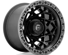 FUEL UTV D783 Unit UTV Wheel 15x10 4x137 +0mm Matte Black w/Gunmetal Ring