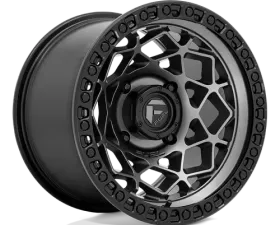 FUEL UTV D784 Unit UTV Wheel 15x10 4x137 +0mm Gunmetal w/Matte Black Ring