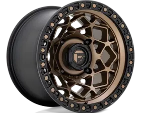 FUEL UTV D785 Unit UTV Wheel 15x10 4x137 +0mm Bronze w/Matte Black Ring