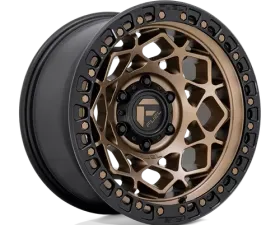 FUEL 1 Piece D785 Unit Wheel 17x9 6x5.5 +1mm Bronze w/Matte Black Ring