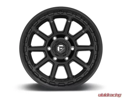 Fuel D689 Torque Matte Black 1-Piece Cast Wheel 17x9 6x139.7 -12mm - D68917908445