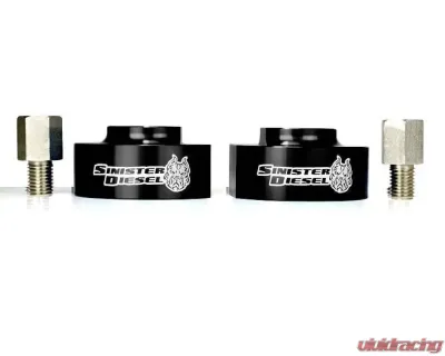 Sinister Diesel Black Leveling Kit Ford Powerstroke 2WD Only 2004-2015 - SD-0415LVL-BLK
