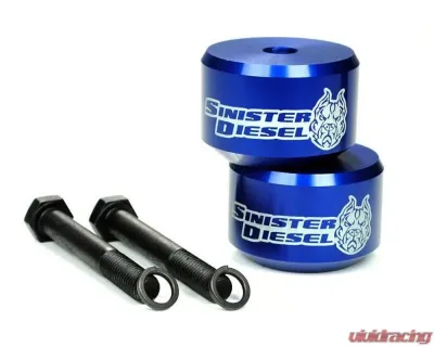 Sinister Diesel Blue Leveling Kit Ford Powerstroke 4WD Only 2005-2016 - SD-0510LVL-BLU