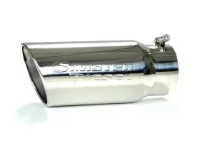 Sinister Diesel Polished 304 Stainless Steel Exhaust Tip 4