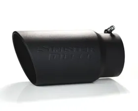 Sinister Diesel Black Ceramic Coated Stainless Steel Exhaust Tip 5