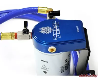 Sinister Diesel Coolant Filtration System - WIX Chevrolet|GMC Duramax 6.6L 2011-2016 - SD-COOLFIL-6.6-11-W
