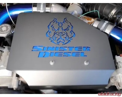 Sinister Diesel Engine Cover Ford Powerstroke 7.3L 1999-2003 - SD-ENGCOV-7.3