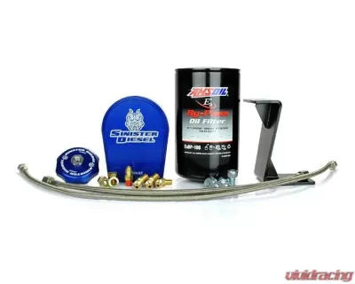 Sinister Diesel Bypass Oil Filter System Dodge Cummins 5.9L 2006-2007 - SD-EOF-5.9-06