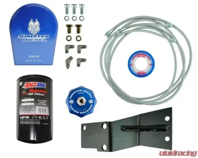 Sinister Diesel Bypass Oil Filter System Dodge Cummins 6.7L 2007-2012 - SD-EOF-6.7C-07