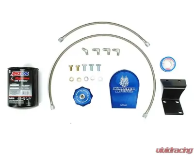 Sinister Diesel Bypass Oil Filter System Dodge Cummins 6.7L 2013-2018 - SD-EOF-6.7C-13