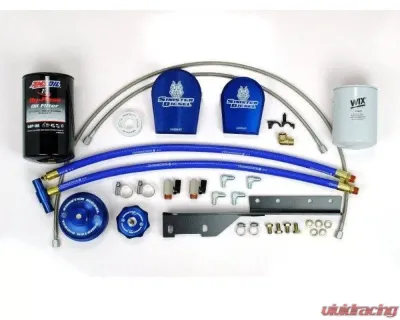 Sinister Diesel Oil Filter|Coolant Filtration System Ford Powerstroke 6.0L 2003-2007 - SD-EOF-CF-6.0
