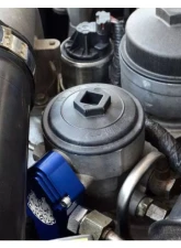 Sinister Diesel Blue Spring Kit w/ Billet Spring Housing Ford Powerstroke 6.0L 2003-2007                                     - SD-FUELBLK-6.0 - Image 3