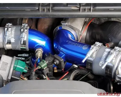 Sinister Diesel Intake Elbow w/ Boots Ford Powerstroke 7.3L 1999-2003 - SD-INTEL-7.3-BK